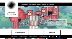 Desktop Screenshot of la-belle-electrique.com